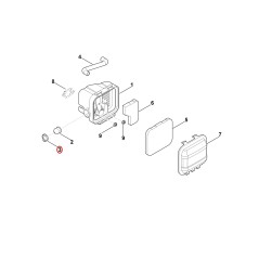 Bague de serrage 00041219700 ORIGINAL STIHL | NewgardenParts.com