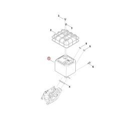 Muffler 00041400612 ORIGINAL STIHL | NewgardenParts.com