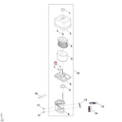 Vis 00049513501 ORIGINAL STIHL | NewgardenParts.com