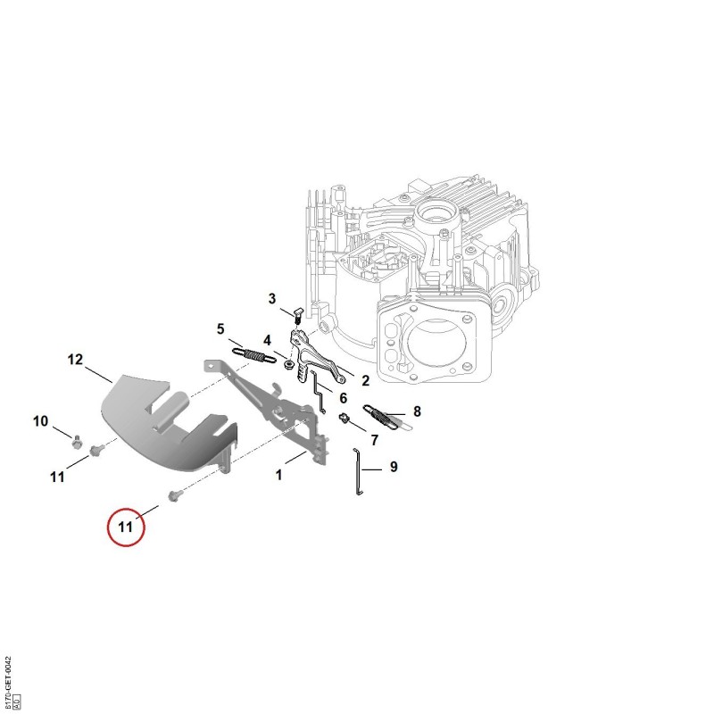 Screw 00049519731 ORIGINAL STIHL