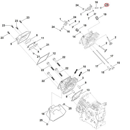 Anneau d'arrêt 00049587200 ORIGINAL STIHL | NewgardenParts.com