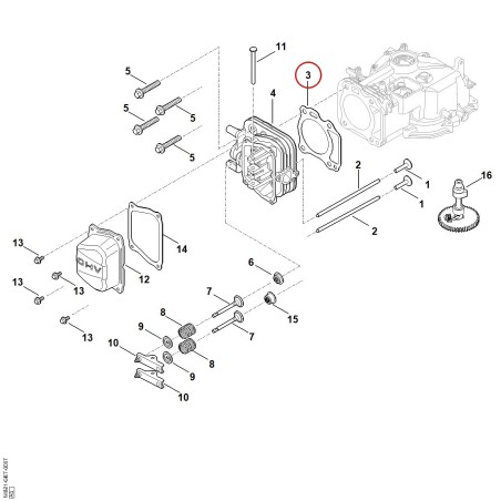 Dichtung 00070290502 ORIGINAL STIHL | NewgardenParts.com