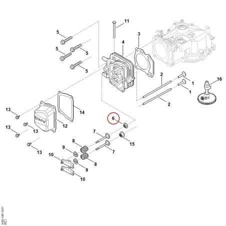Junta 00070290503 ORIGINAL STIHL | NewgardenParts.com