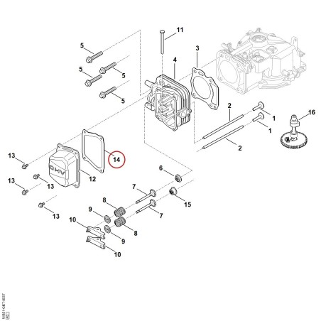 Junta 00070290504 ORIGINAL STIHL | NewgardenParts.com