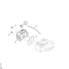 Bimetal spring 00071220800 ORIGINAL STIHL | NewgardenParts.com