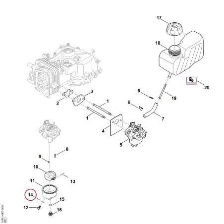 Dichtung 00071290903 ORIGINAL STIHL | NewgardenParts.com