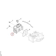 Muffler 00071400600 ORIGINAL STIHL | NewgardenParts.com