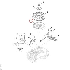Rotor 00074001200 ORIGINAL STIHL | NewgardenParts.com