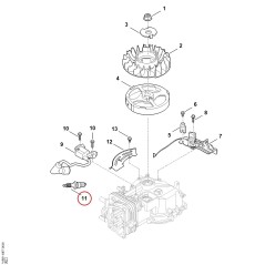 Spark plug 00074007000 ORIGINAL STIHL | NewgardenParts.com