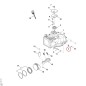 Sealing ring 00079925501 ORIGINAL STIHL