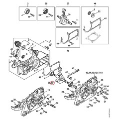 Cigüeñal 11400300400 ORIGINAL STIHL | NewgardenParts.com