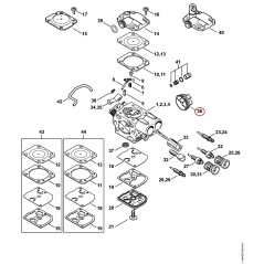 Anillo 11431219405 ORIGINAL STIHL | NewgardenParts.com