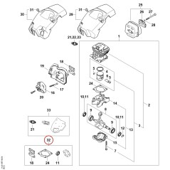 Dichtungssatz 11480071600 ORIGINAL STIHL | NewgardenParts.com