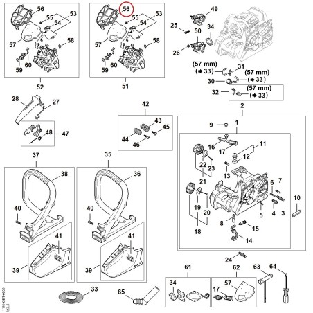 Filterrahmen 11481240500 ORIGINAL STIHL | NewgardenParts.com