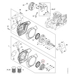 Rewind spring 11481900600 ORIGINAL STIHL | NewgardenParts.com