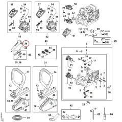 handle molding 11487910600 ORIGINAL STIHL | NewgardenParts.com