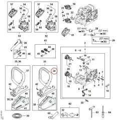 Handlebar 11487911704 ORIGINAL STIHL | NewgardenParts.com