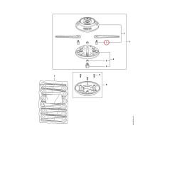Vis à embase 40027108701 ORIGINAL STIHL | NewgardenParts.com
