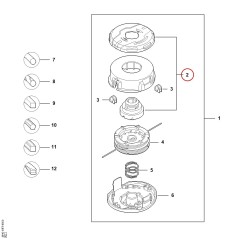 Knob 40107601800 ORIGINAL STIHL | NewgardenParts.com