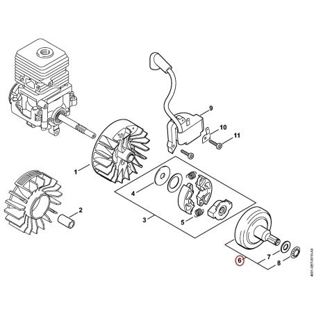 Kupplungstrommel 41401602910 ORIGINAL STIHL | NewgardenParts.com