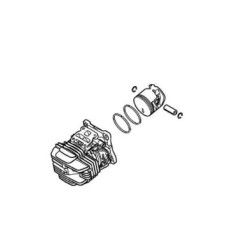 Kolbenzylinder mit 40 mm Durchmesser ORIGINAL STIHL Modelle MS210 11450201202 | NewgardenParts.com