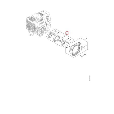 Embrayage 41801602250 ORIGINAL STIHL | NewgardenParts.com