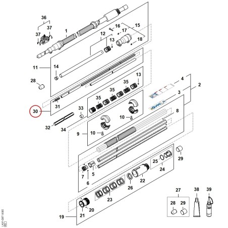 Drive shaft 41827103227 ORIGINAL STIHL | NewgardenParts.com