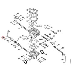 Albero di comando 42241242101 ORIGINALE STIHL | NewgardenParts.com