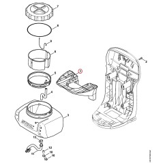 Träger 42417913400 ORIGINAL STIHL | NewgardenParts.com