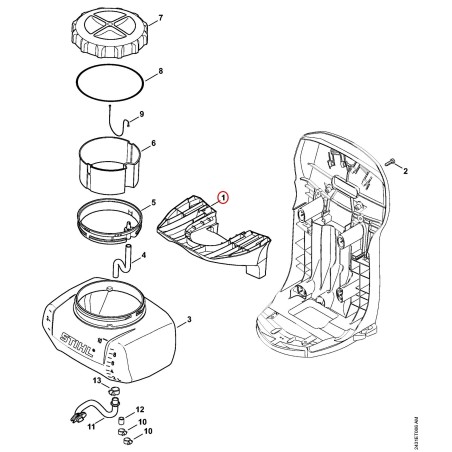 Support 42417913400 ORIGINAL STIHL | NewgardenParts.com