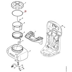 Dichtring 42447092001 ORIGINAL STIHL | NewgardenParts.com