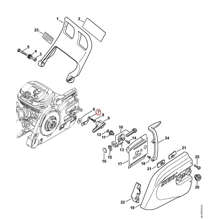 Spessore 42527913200 ORIGINALE STIHL | NewgardenParts.com