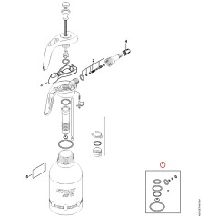 Jeu de joints 42550071602 ORIGINAL STIHL | NewgardenParts.com