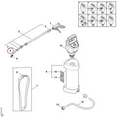 Flachdichtung 42555090300 ORIGINAL STIHL | NewgardenParts.com