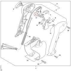 Contact spring 42824421603 ORIGINAL STIHL | NewgardenParts.com