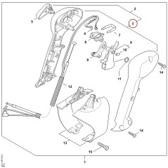 Poignée 42827900303 ORIGINAL STIHL | NewgardenParts.com