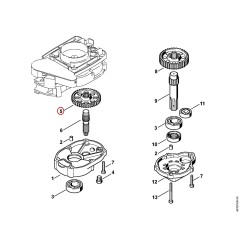 Zahnrad 43136420101 ORIGINAL STIHL | NewgardenParts.com