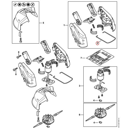 Staffa 45127133400 ORIGINALE STIHL | NewgardenParts.com