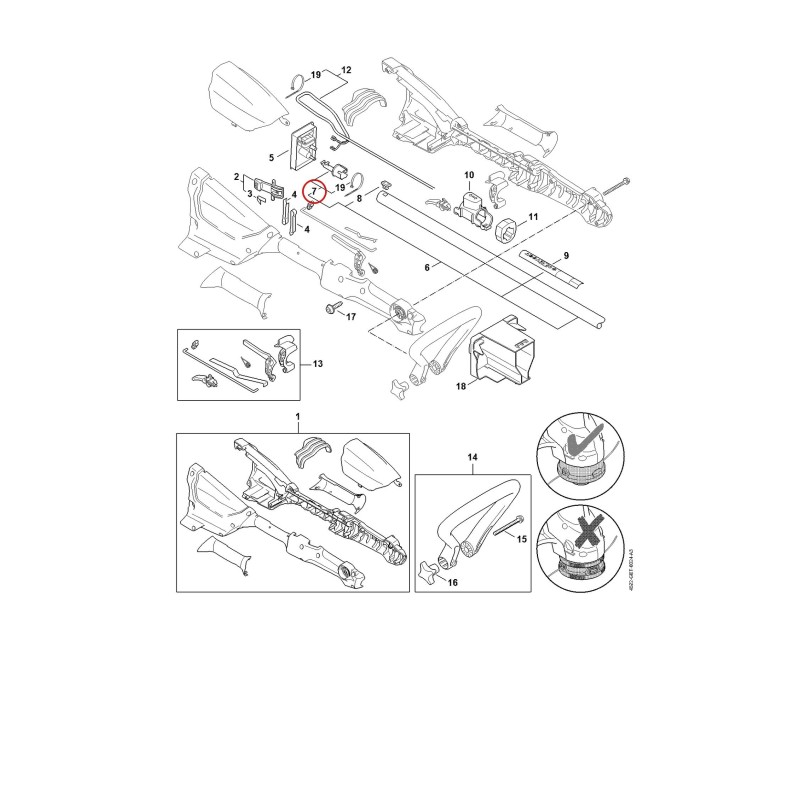 Buchse 45224003401 ORIGINAL STIHL