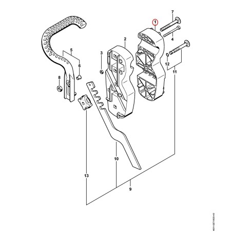 Bride 46017913300 ORIGINAL STIHL | NewgardenParts.com