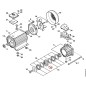 Disque en nutation 47807608701 ORIGINAL STIHL