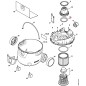 Sealing ring 47846090201 ORIGINAL STIHL