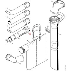 Union nut 48117083101 ORIGINAL STIHL | NewgardenParts.com