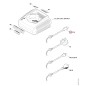 Connecting cable 48504402034 ORIGINAL STIHL