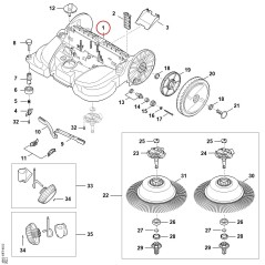 Rahmen 48607306206 ORIGINAL STIHL | NewgardenParts.com