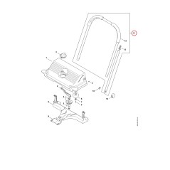Handlebar 48607309702 ORIGINAL STIHL | NewgardenParts.com