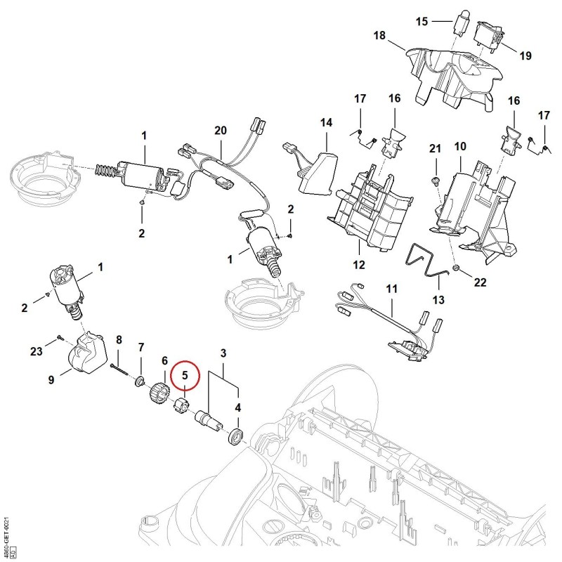 Entraîneur 48607321307 ORIGINAL STIHL Entraîneur 48607321307 ORIGINAL STIHL