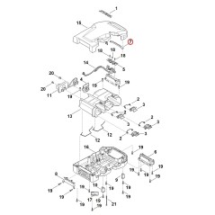 Supporto 48714329200 ORIGINALE STIHL | NewgardenParts.com