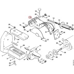 Caballete 52037501701 ORIGINAL STIHL | NewgardenParts.com
