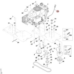 Starter 60121802605 ORIGINALE STIHL | NewgardenParts.com